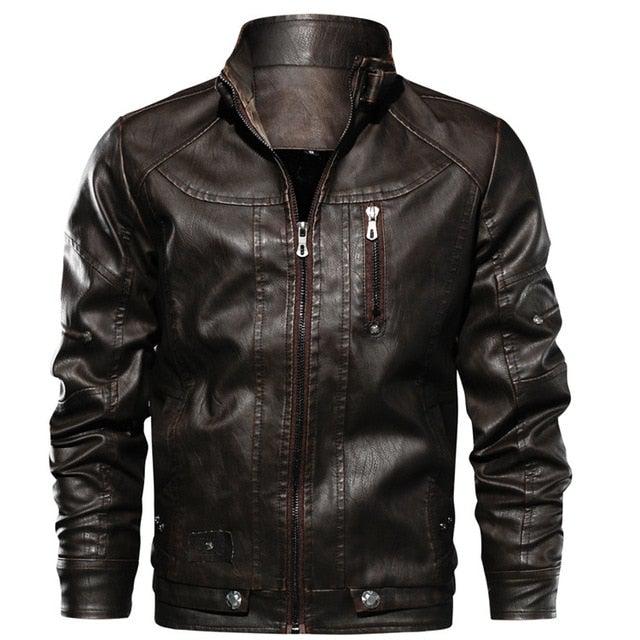 Benedict Mens Leather Jacket-6